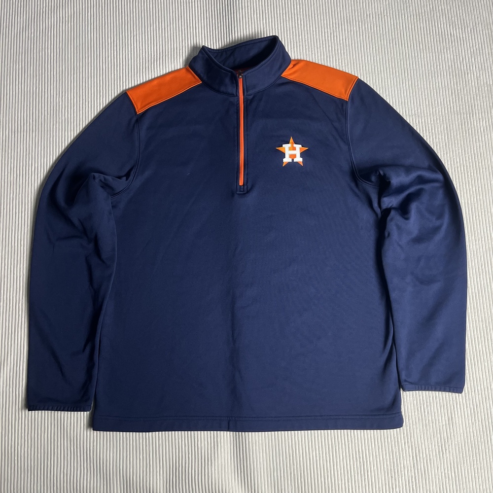 Houston Astros Sweatshirt Mens Large Blue MLB Baseball Genuine Merchandise